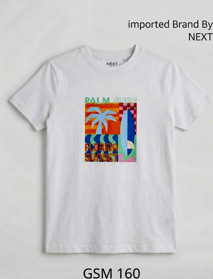 Kids Beach Vibes Graphic T-Shirt – Premium Summer Wear