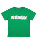 Kids "SNOWY" Graffiti Graphic T-Shirt – Kelly Green